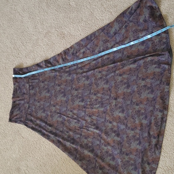 Lularoe m convertible strapless dress maxi skirt abstract geo print - Picture 7 of 8